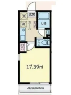 リュクスメゾンヘイアン【1階】の間取り