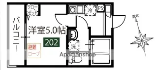 MELDIA雑色【2階】の間取り