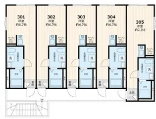 グラン橋本【3階】の間取り