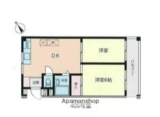 栄町中央ビル【4階】の間取り