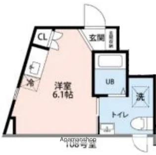フェリオ小田急相模原【1階】の間取り
