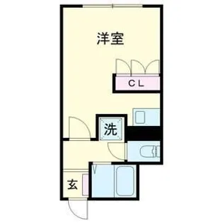 エリア中山【2階】の間取り