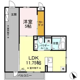 アルメリア湘南【2階】の間取り