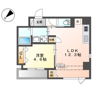 上池台2丁目マンション(仮【3階】の間取り