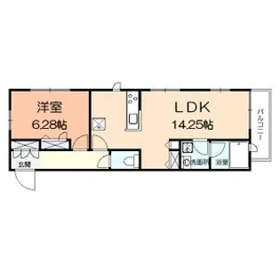 TWIN COURT Ⅴ【2階】の間取り