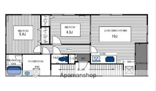 アイル井土ヶ谷【2階】の間取り