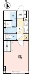 デオダラ テラス【2階】の間取り