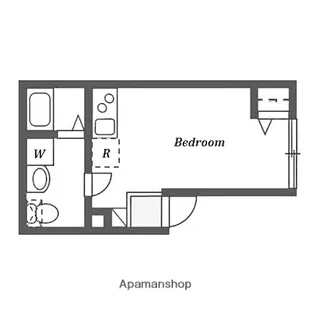 ベイルーム横濱関内【3階】の間取り