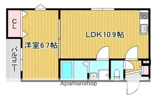 LA−CREA ZⅡ【2階】の間取り