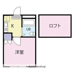 ベルメゾンNO.41相模原【1階】の間取り