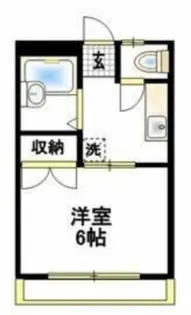 クロノス真光寺【1階】の間取り