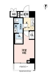 SQUARE CITY YOKOHAMA NEGISHI Ⅱ【5階】の間取り