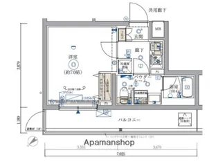 ARCOBALENO KIKUNA【1階】の間取り