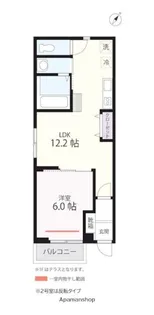 QUIET CRAB HOUSE CENTRO【1階】の間取り