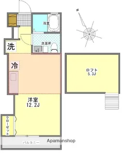 メゾン・ド・リリィ【2階】の間取り