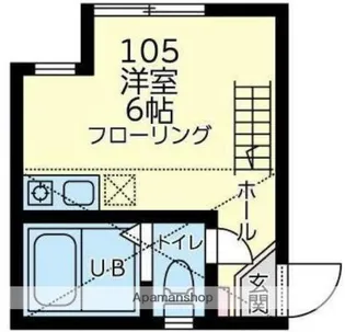 ユナイトステージモーリスの杜【1階】の間取り