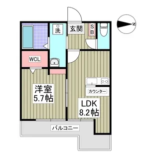 GRANSTYLE 由比ヶ浜【3階】の間取り