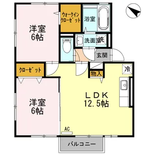 PARADOR【2階】の間取り
