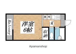 サニーコート【1階】の間取り