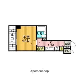 クリオ菊名弐番館【4階】の間取り