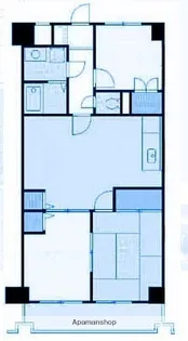 サンブライト新横浜【8階】の間取り
