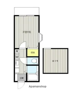 ハピネス641【1階】の間取り