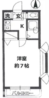 メールドゥレーヴ【1階】の間取り