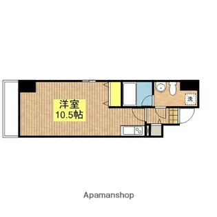 カージェ五反田【6階】の間取り