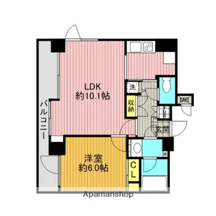 ベスト横浜【11階】の間取り