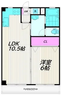 池上サンハイツ【1階】の間取り
