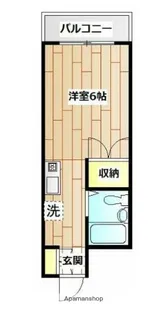 萩原ハイツ【3階】の間取り