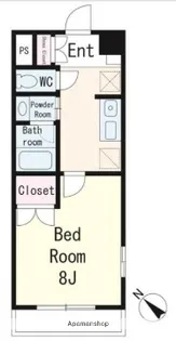 神奈川県川崎市幸区下平間【マンション】の間取り