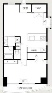 鶴見ワンダーランド【2階】の間取り