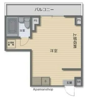 岩金ビル【3階】の間取り
