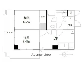 テイスティーヒルズ【2階】の間取り