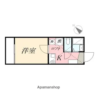 リーヴェルポート横浜三ツ沢【2階】の間取り