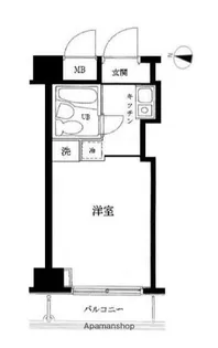 メインステージ新丸子駅前【6階】の間取り