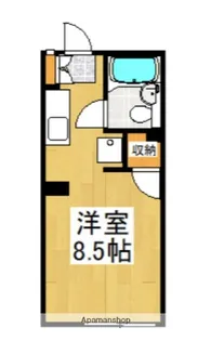 グランドヒル岡上B【2階】の間取り