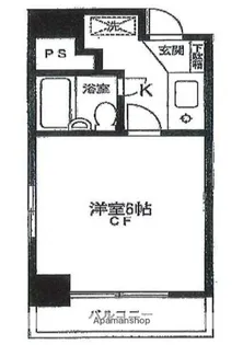 クリオ新子安参番館【3階】の間取り