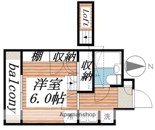 ジュネパレス座間第12−B【1階】の間取り