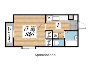 燦ハイム【1階】の間取り