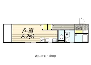 ヴィラ湘南【1階】の間取り