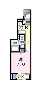 マルイレジデンス湘南A【1階】の間取り