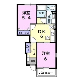 湘南ジェンテ【1階】の間取り