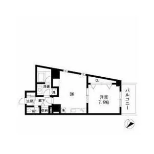 ビューテラス都筑【1階】の間取り