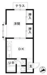 エステートピア小沢双【2階】の間取り