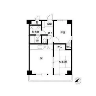 コンフォートソシアK【6階】の間取り