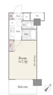 アルテーヌ新横浜【10階】の間取り