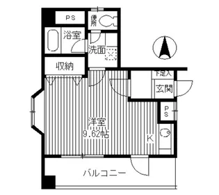 コンフォート白楽【2階】の間取り