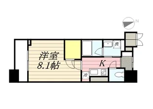 ベルヴュコート湘南【6階】の間取り